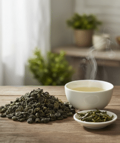 Alternative view of Handmade Green Carrom Tea – A Unique Ceylon Tea Experience